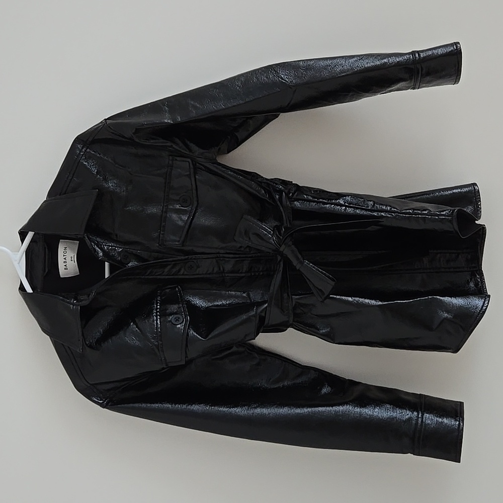 Aritzia Babaton Vegan Leather Jacket
